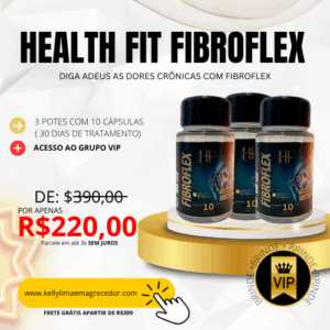 Fibroflex 30 Cápsulas - Inibidor de Dor